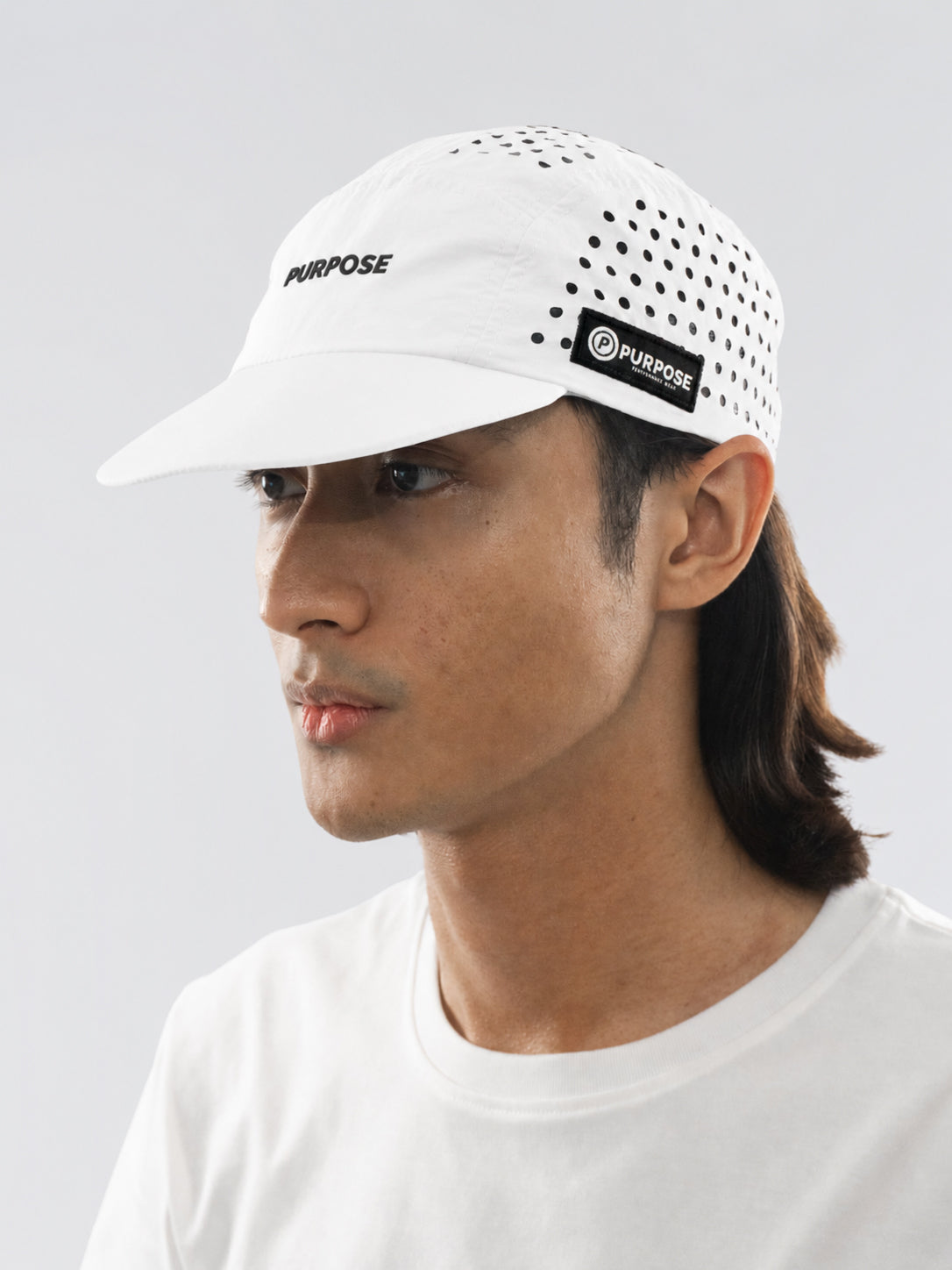 re:PURPOSE 5-Panel Cycling & Running Cap 100% Recycled (Arctic