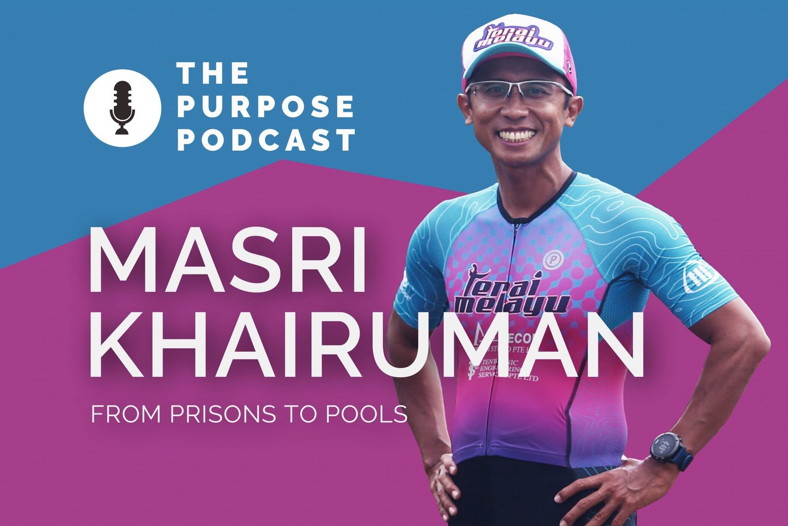 The PURPOSE Podcast: Masri Khairuman, from prisons to pools - Purpose Performance Wear