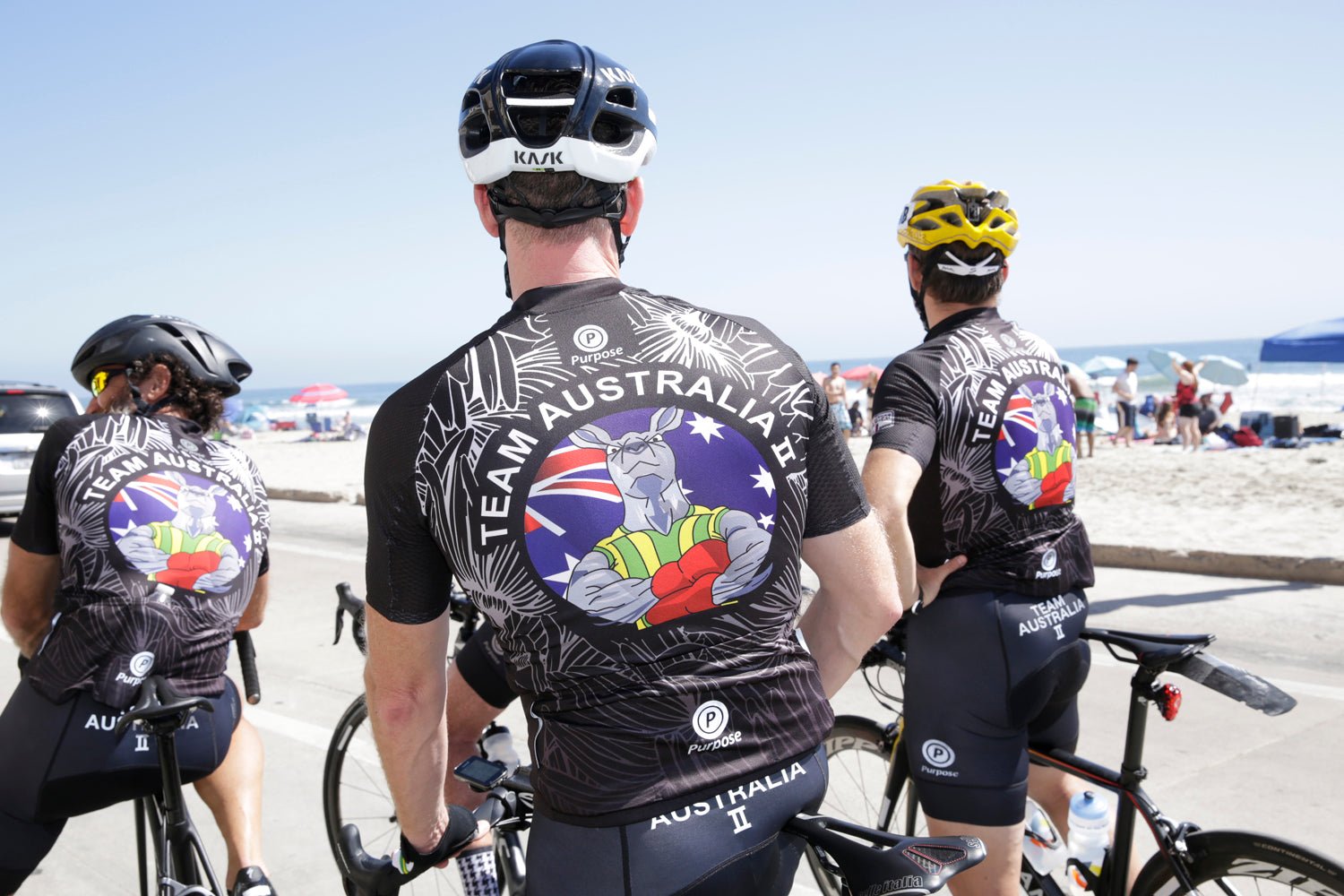 In July and August, we showcased ourselves at the Race Across America - Purpose Performance Wear