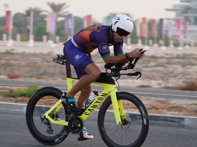 Triathlete Rohit Verma - Racing for India - Purpose Performance Wear