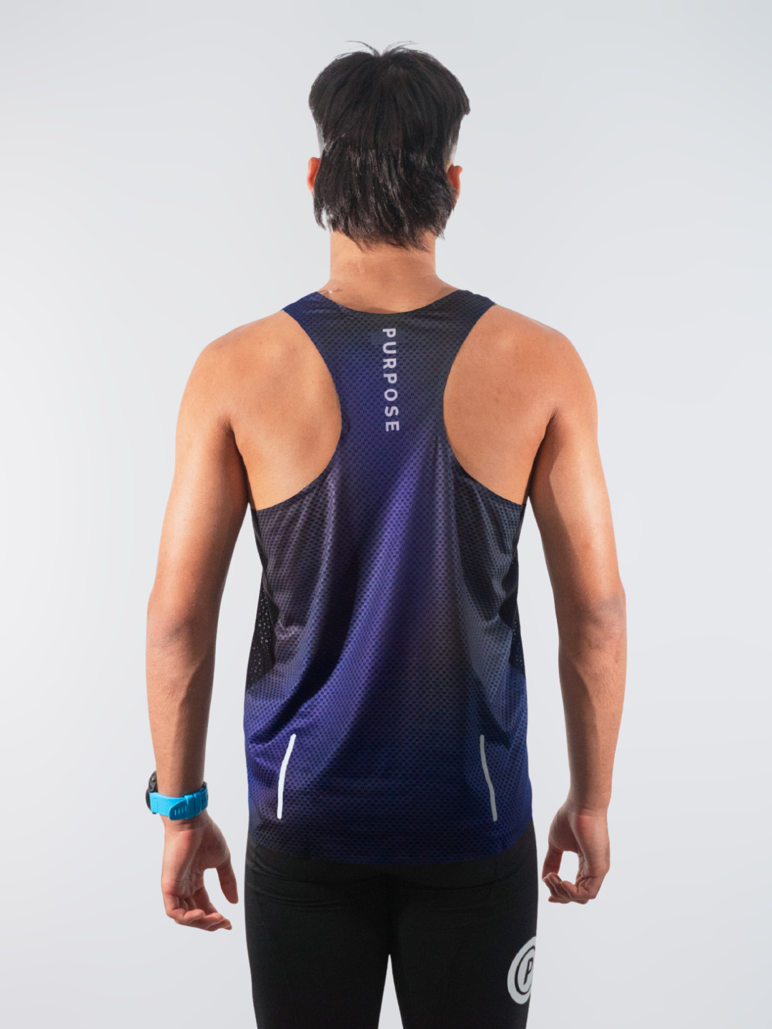 Borealis - MEN Hypermesh PRO+ Running Singlet (Granite)