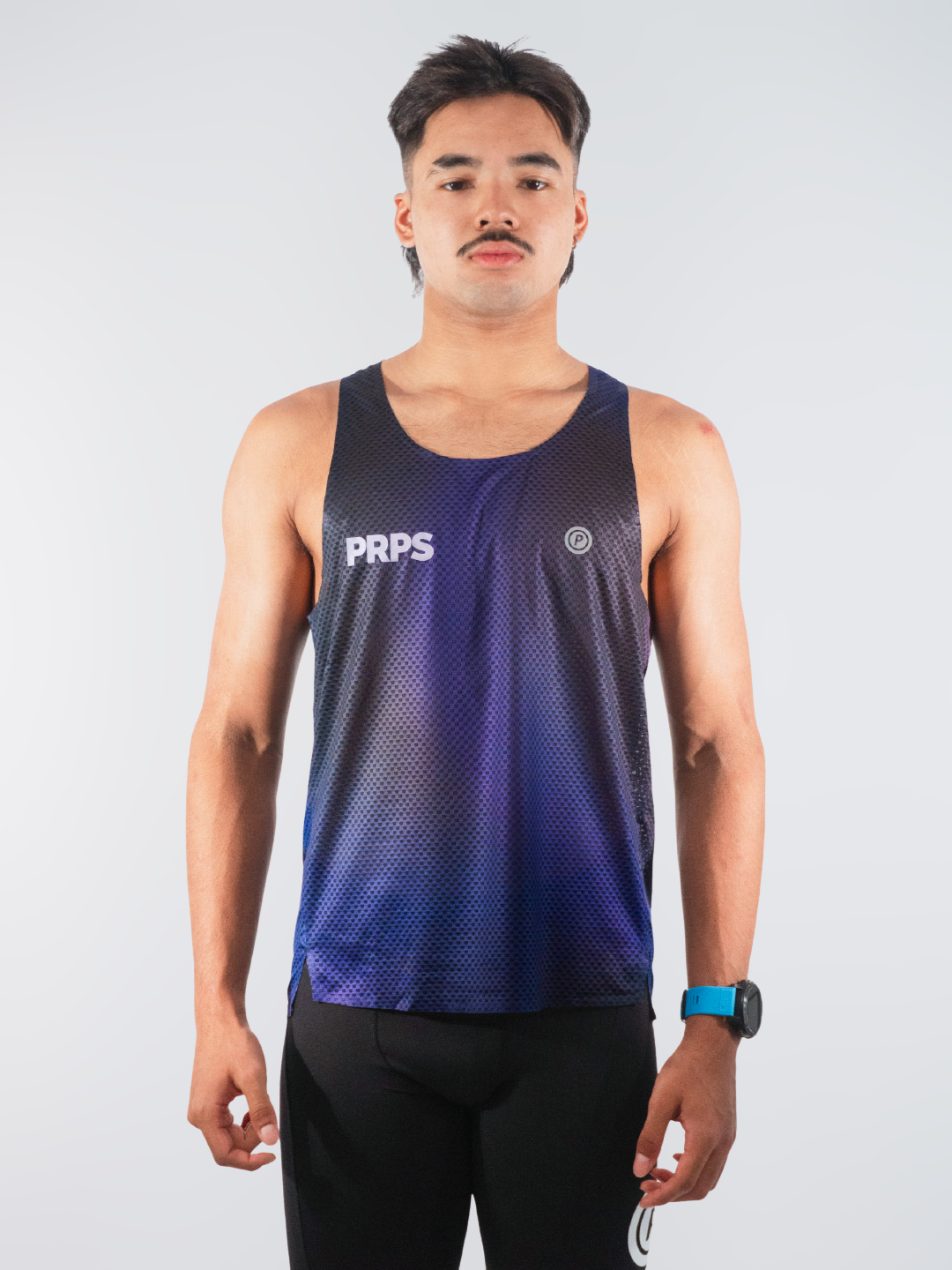 Borealis - MEN Hypermesh PRO+ Running Singlet (Granite)