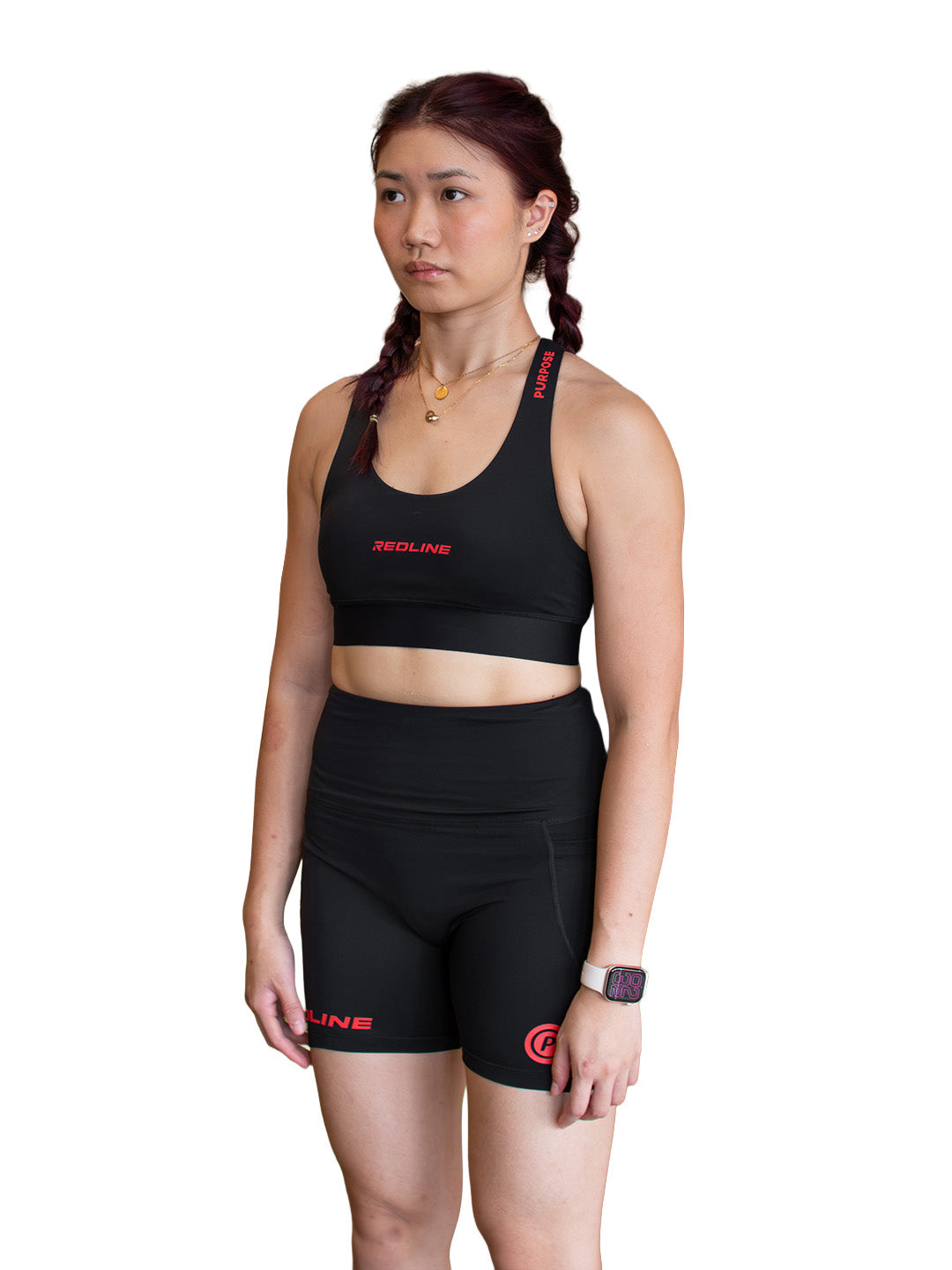 Redline Games Women Performance Sports Bra (Redline Black)