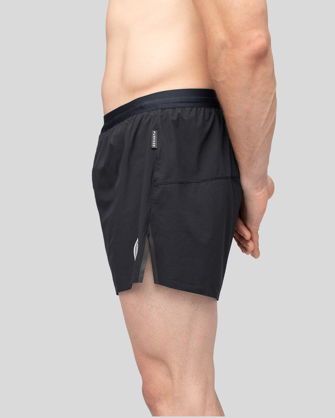 Purpose Hybrid Racing Shorts 5-Inch (Carbon)