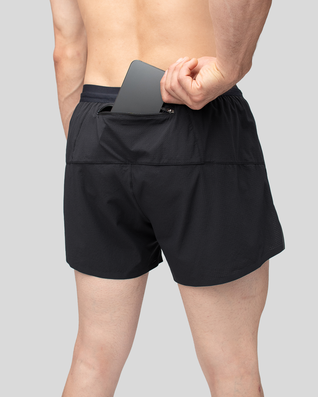 Purpose Hybrid Racing Shorts 5-Inch (Carbon)