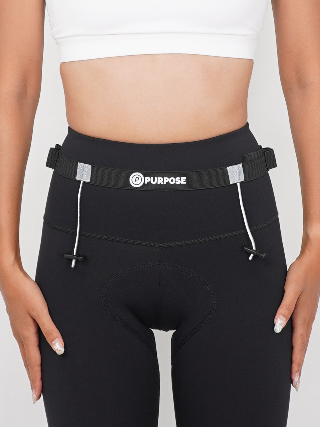adjustable running race belt with quick release buckle