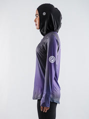 Borealis - WOMEN Hypermesh ELITE Running Long Sleeve T-Shirt (LT) (Granite)