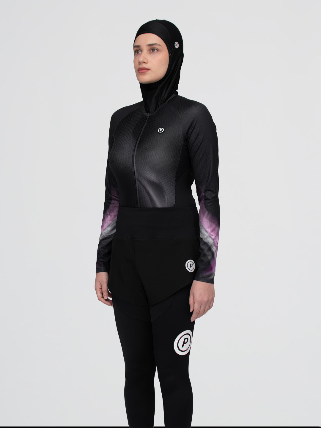 WOMEN Hypermesh™️ PRO+ Tri Suit Full Length, Long Sleeve (Carbon)