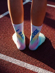 PURPOSE x LIHM '25 - Performance Running & Cycling Socks (Lightweight Monogram)