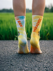 PURPOSE x LIHM '25 - Performance Running & Cycling Socks (Lightweight Monogram)