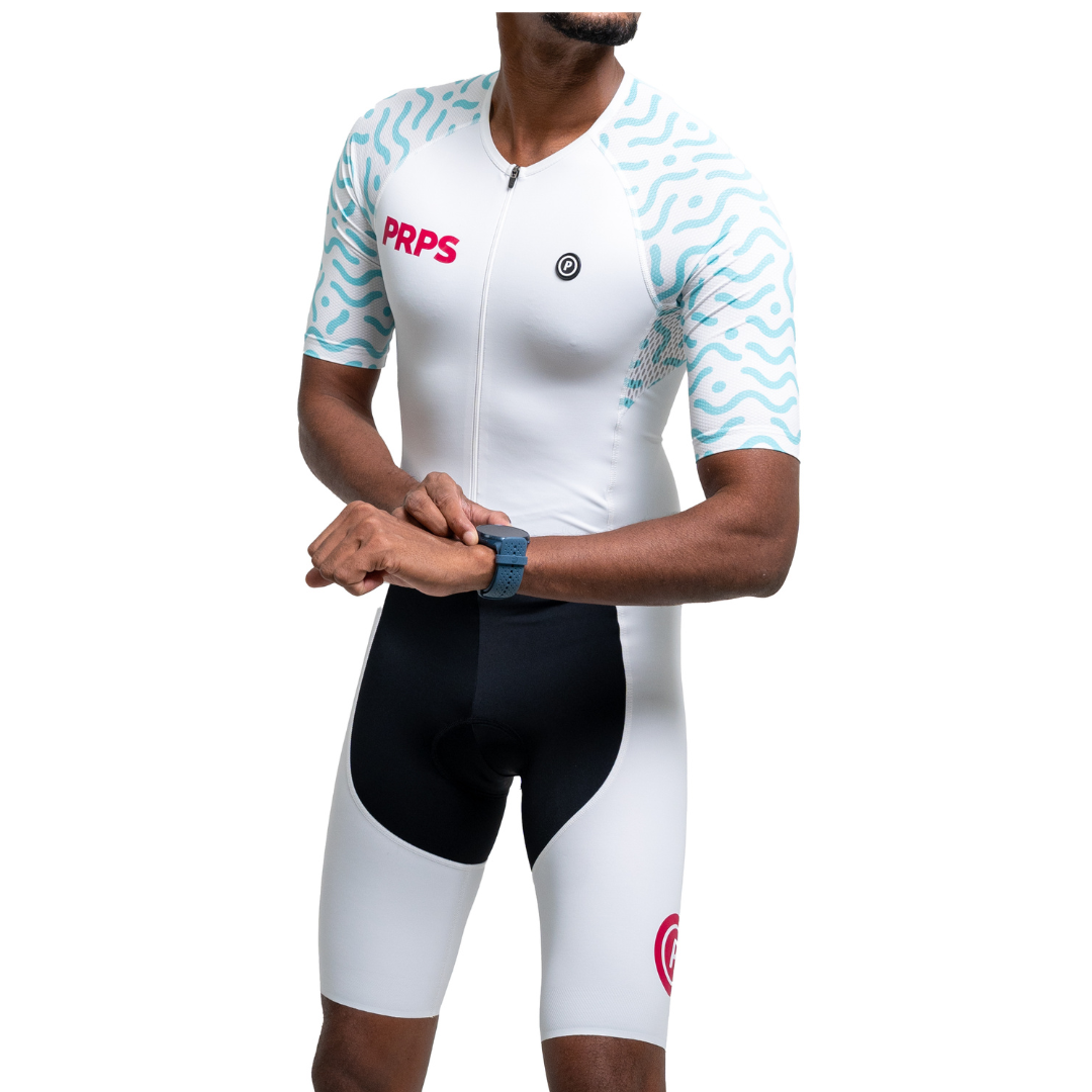 Hypermesh ELITE Tri Suit (Arctic White) - Purpose Performance Wear