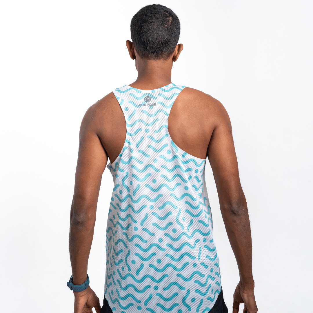 Hypermesh PRO Running Singlet (Arctic White) - Purpose Performance Wear