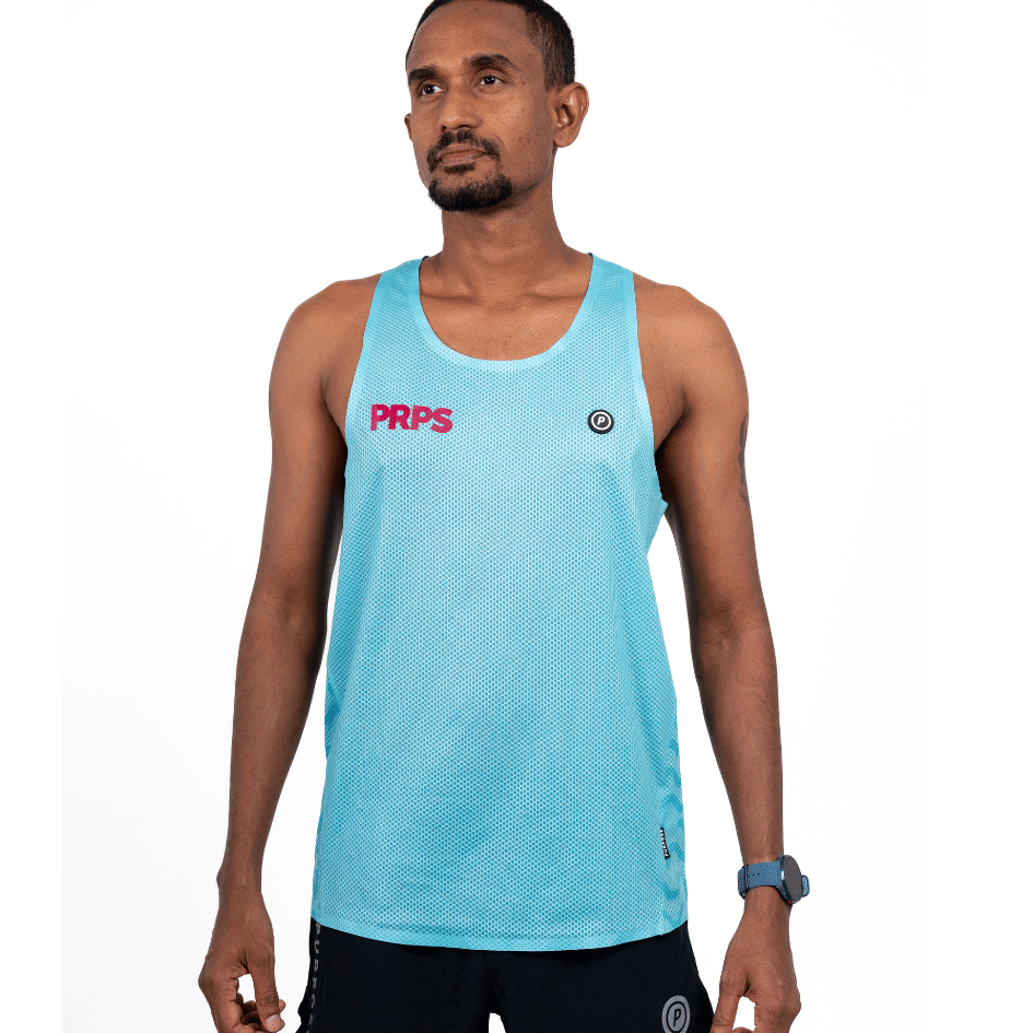 Hypermesh PRO Running Singlet (Arctic Blue) - Purpose Performance Wear