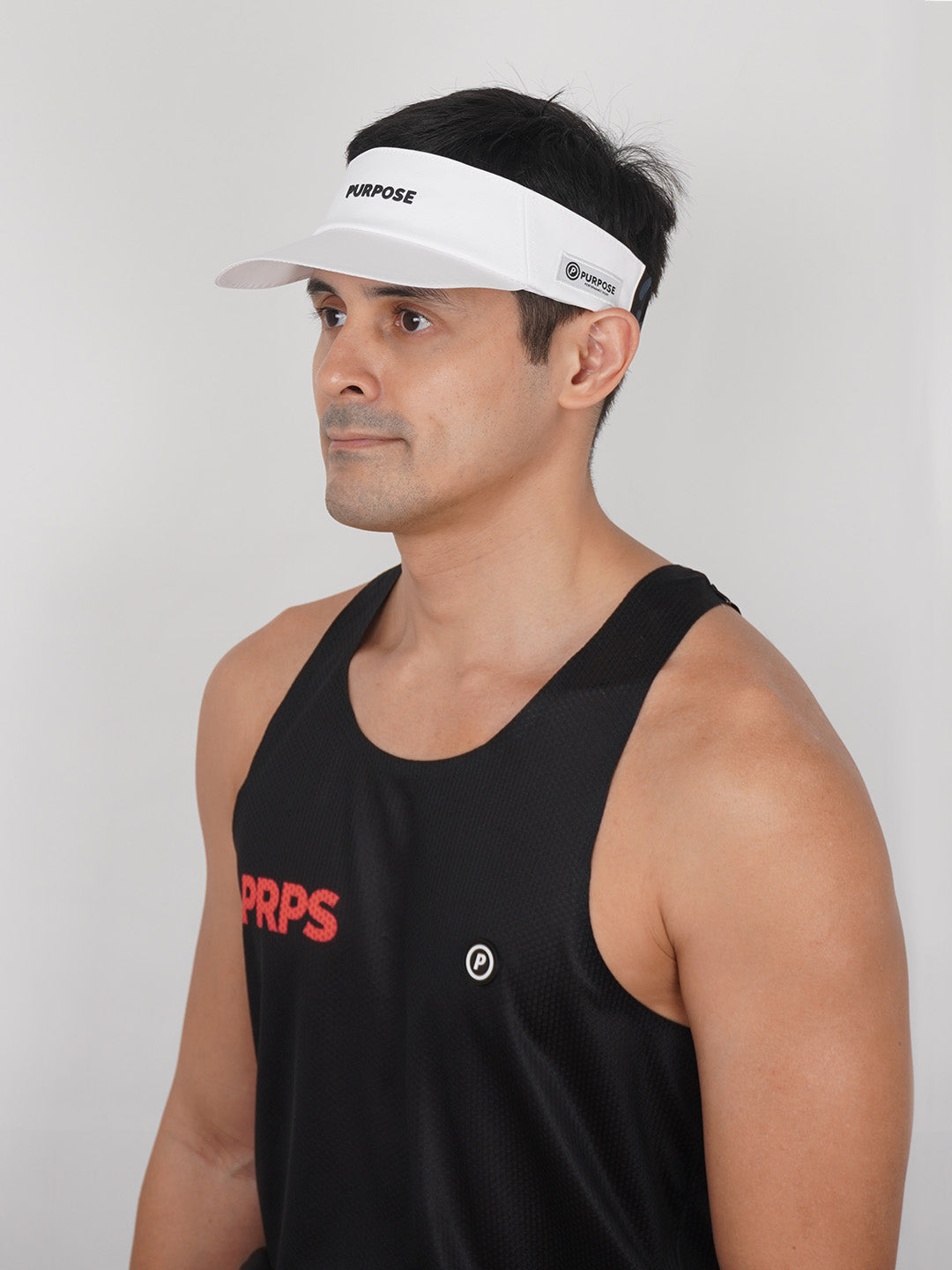 re:PURPOSE Sports Visor 100% Recycled – Purpose Performance Wear