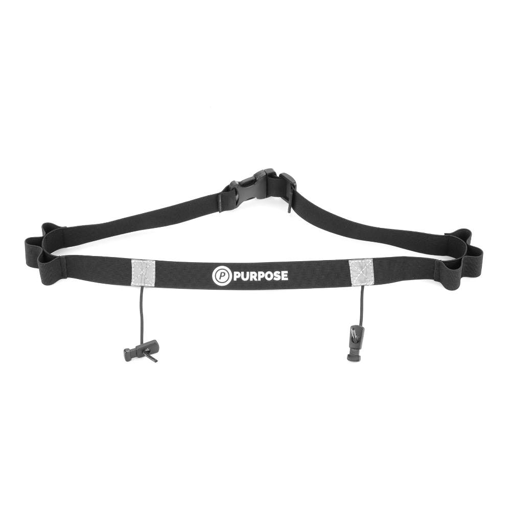 Race Number Belt with Gel Holders - Purpose Performance Wear