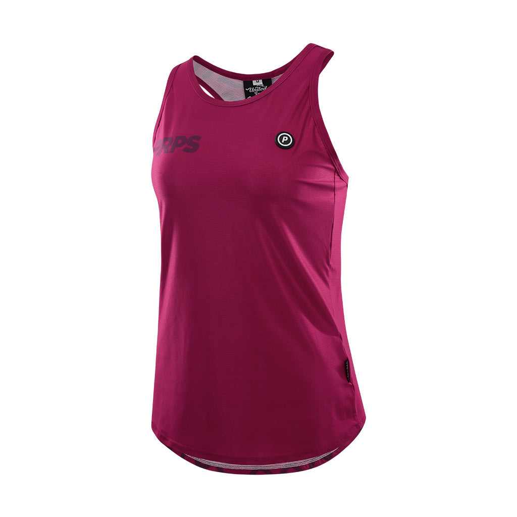 Women Running Singlet Hypermesh ELITE (Amaranth Red) - Purpose Performance Wear