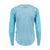 Women ELITE Long Sleeve Running Shirt (Arctic Blue) - Purpose Performance Wear
