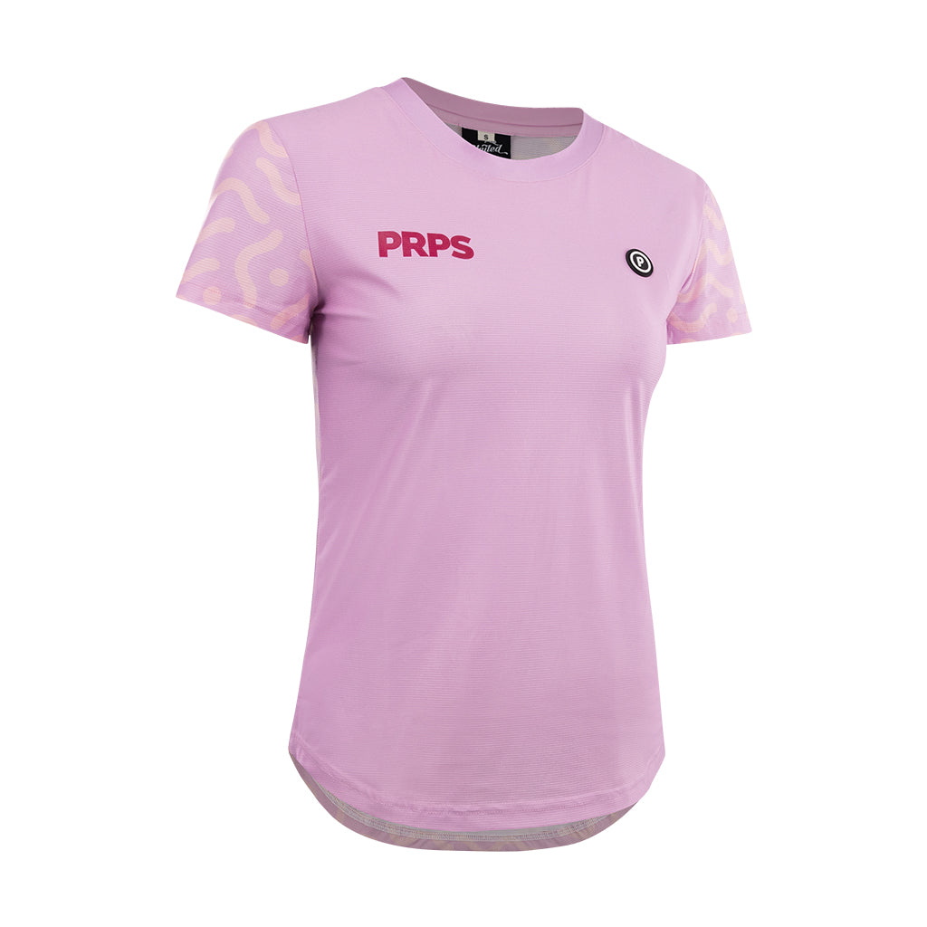 Women ELITE Running T-Shirt (Blush) - Purpose Performance Wear