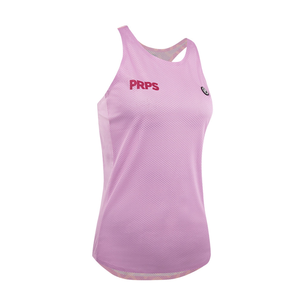 Women Hypermesh PRO Running Singlet (Blush) - Purpose Performance Wear