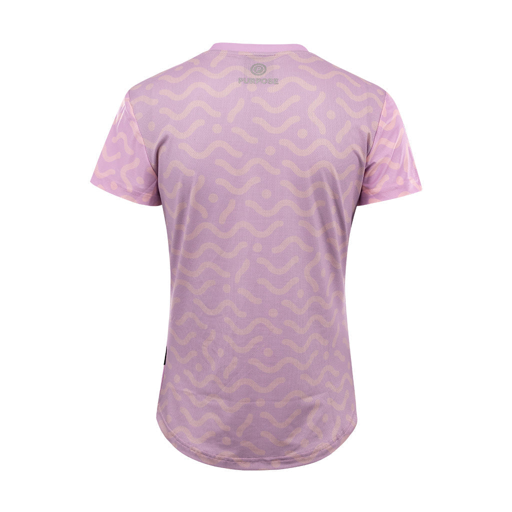 Women ELITE Running T-Shirt (Blush) - Purpose Performance Wear