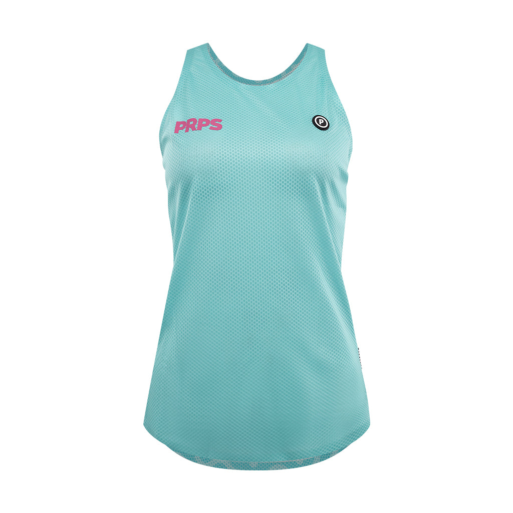 Women Hypermesh PRO Running Singlet (Arctic Blue) - Purpose Performance Wear