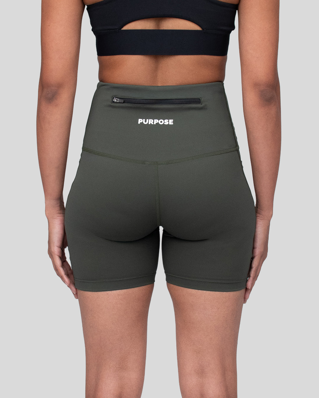 Purpose Women Mid-Length Tights (Moses Green)
