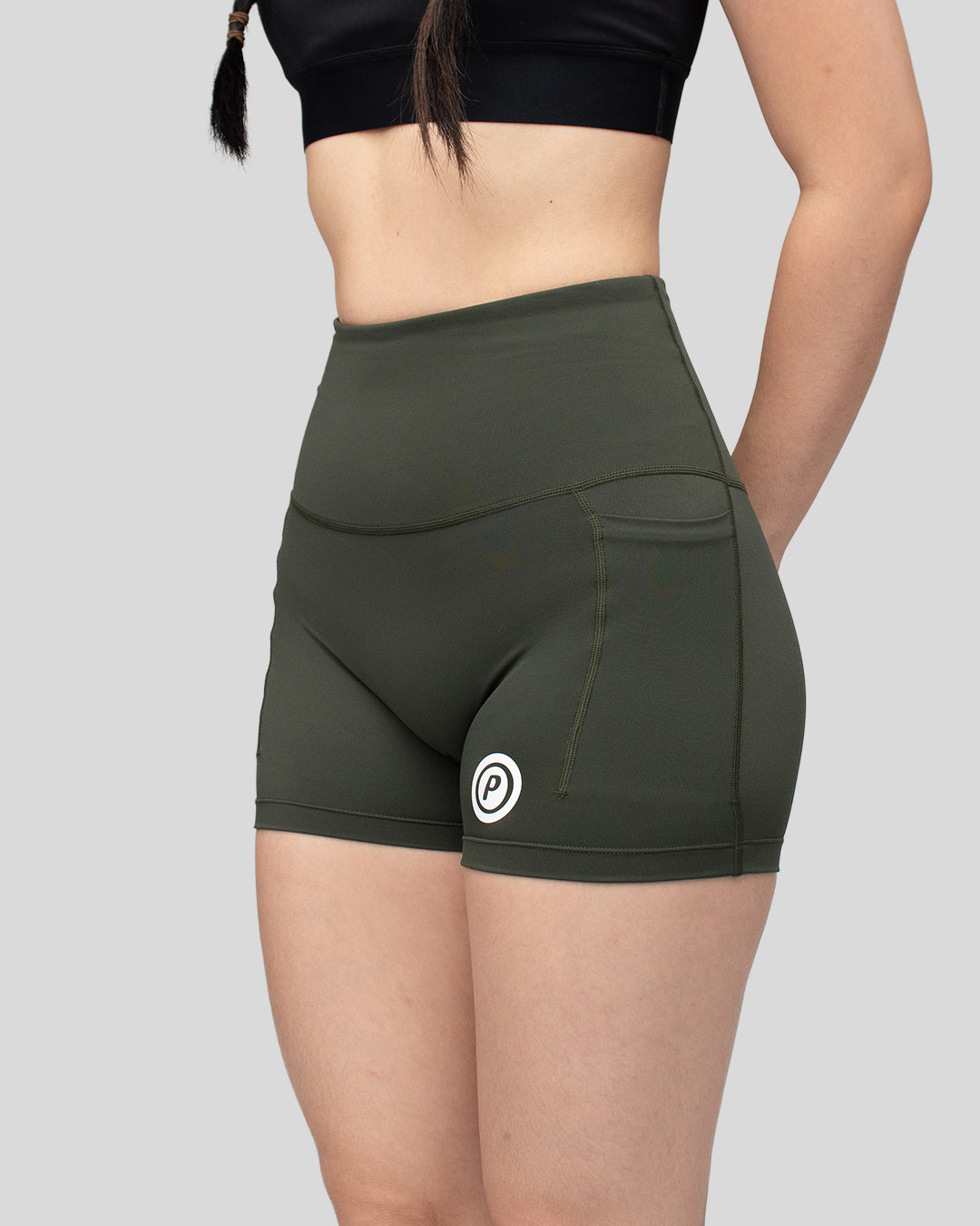 Purpose Women Short Tights (Moses Green)