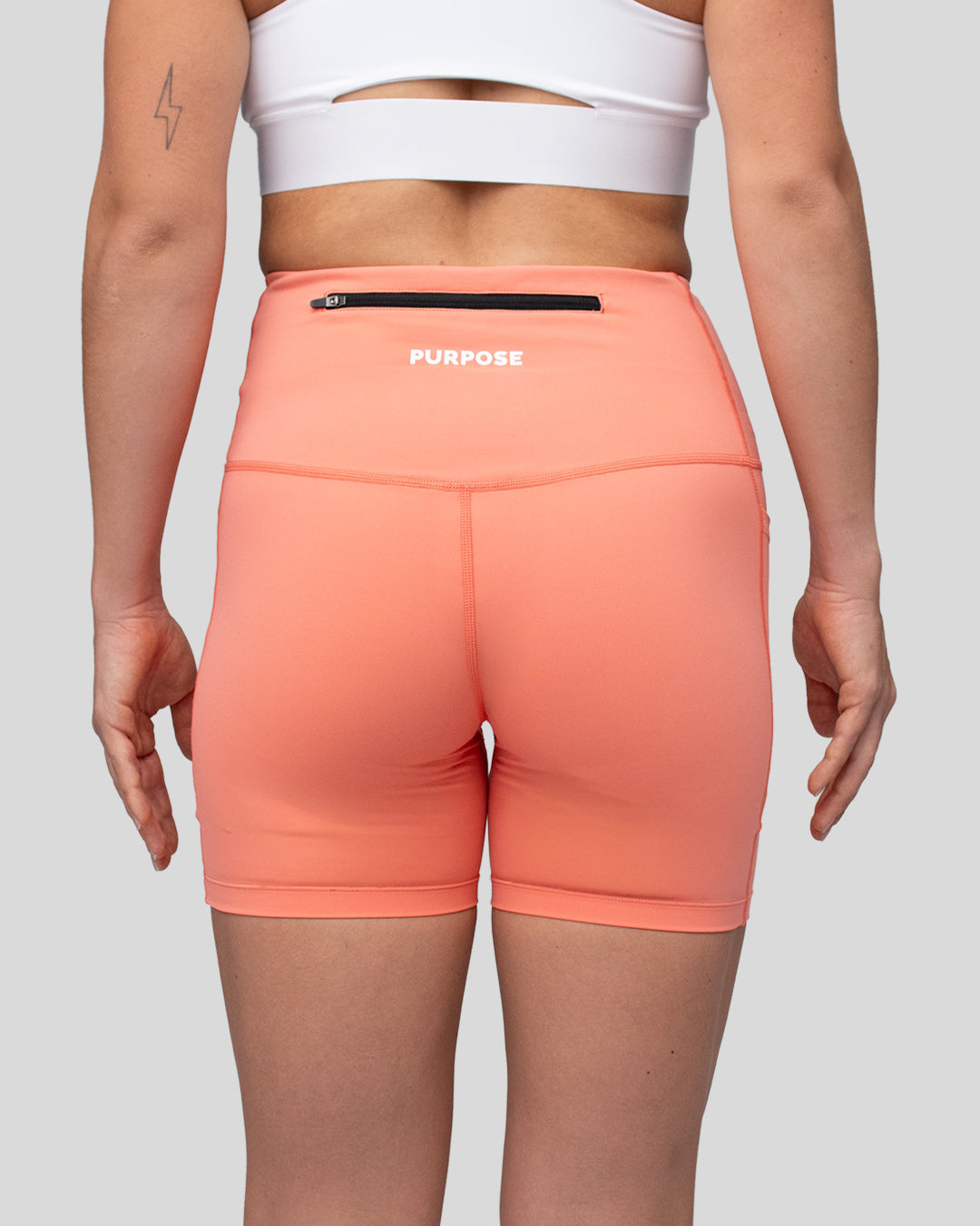 Purpose Women Mid-Length Tights (Peach)