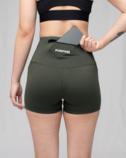 Purpose Women Short Tights (Moses Green)
