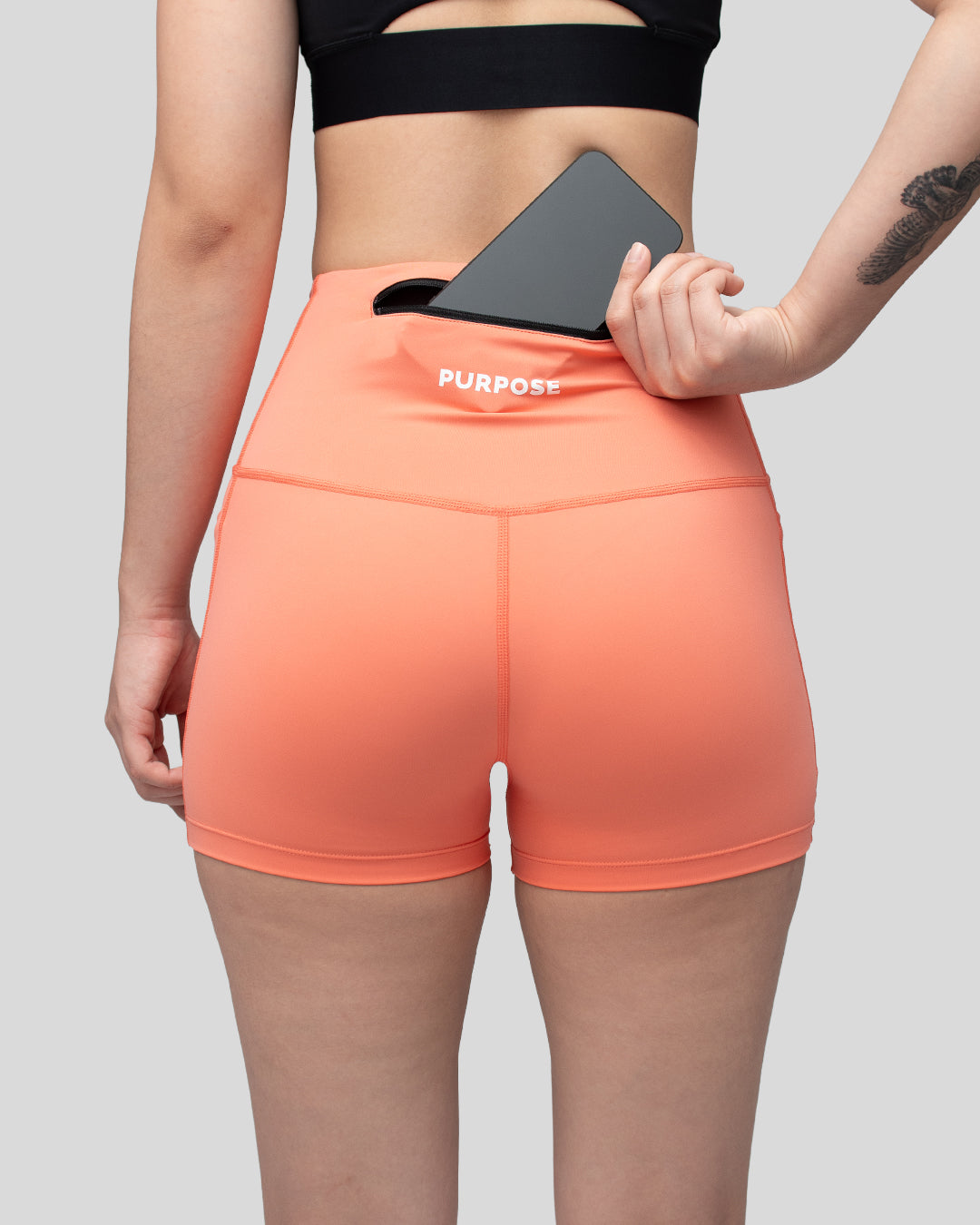 Purpose Women Short Tights (Peach)