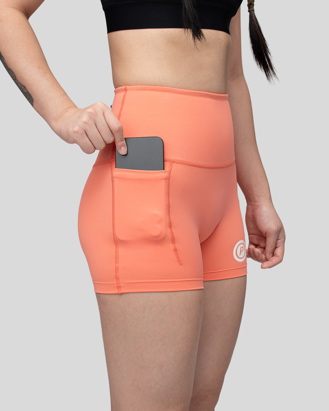 Purpose Women Short Tights (Peach)