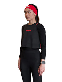 Redline Women Training Crop Top (Carbon Black) - 2XS