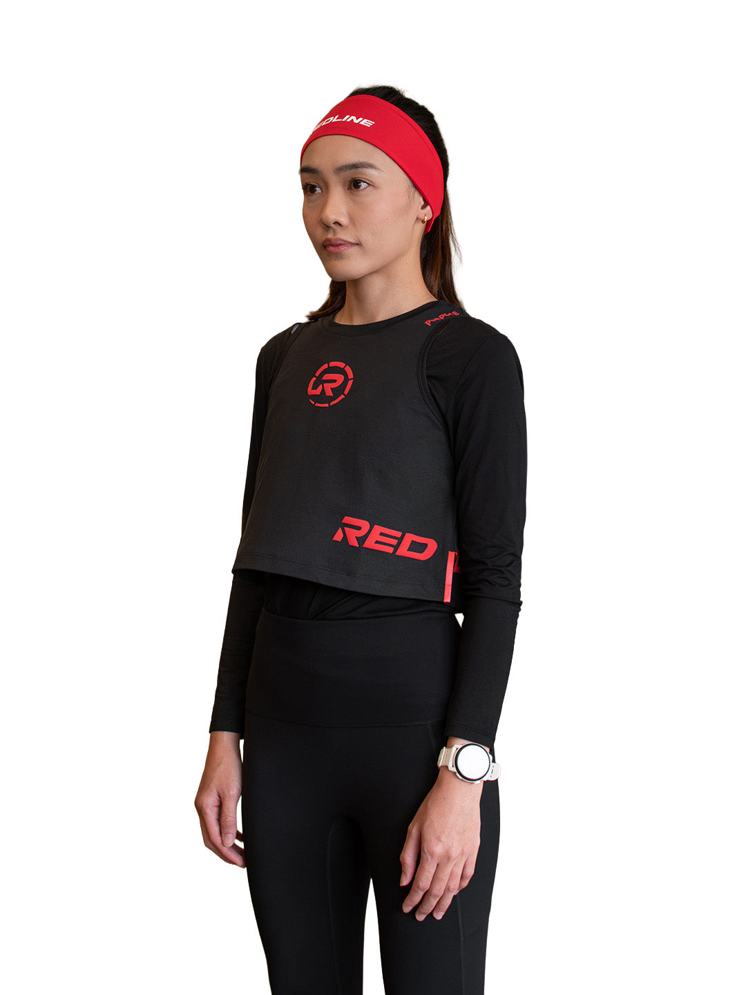 Redline Games Women Training Crop Top (Redline Black)