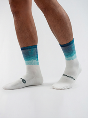 Borealis - Performance Running & Cycling Socks (Lightweight Monogram)