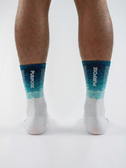 Borealis - Performance Running & Cycling Socks (Lightweight Monogram)