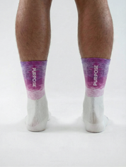 Borealis - Performance Running & Cycling Socks (Lightweight Monogram)