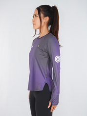 Borealis - WOMEN Hypermesh ELITE Running Long Sleeve T-Shirt (Granite)
