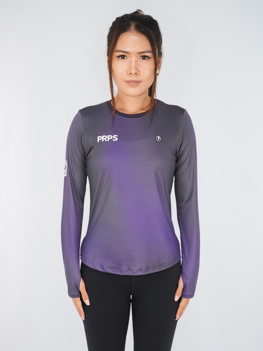 Borealis - WOMEN Hypermesh ELITE Running Long Sleeve T-Shirt (Granite)