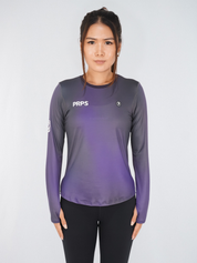 Borealis - WOMEN Hypermesh ELITE Running Long Sleeve T-Shirt (Granite)