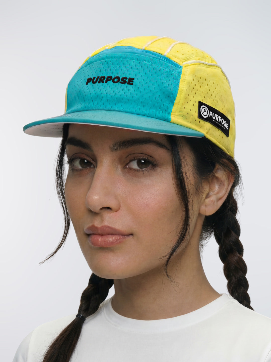 Frosted Sulphur Glacier Hat cooling running cap for hot climate endurance sports