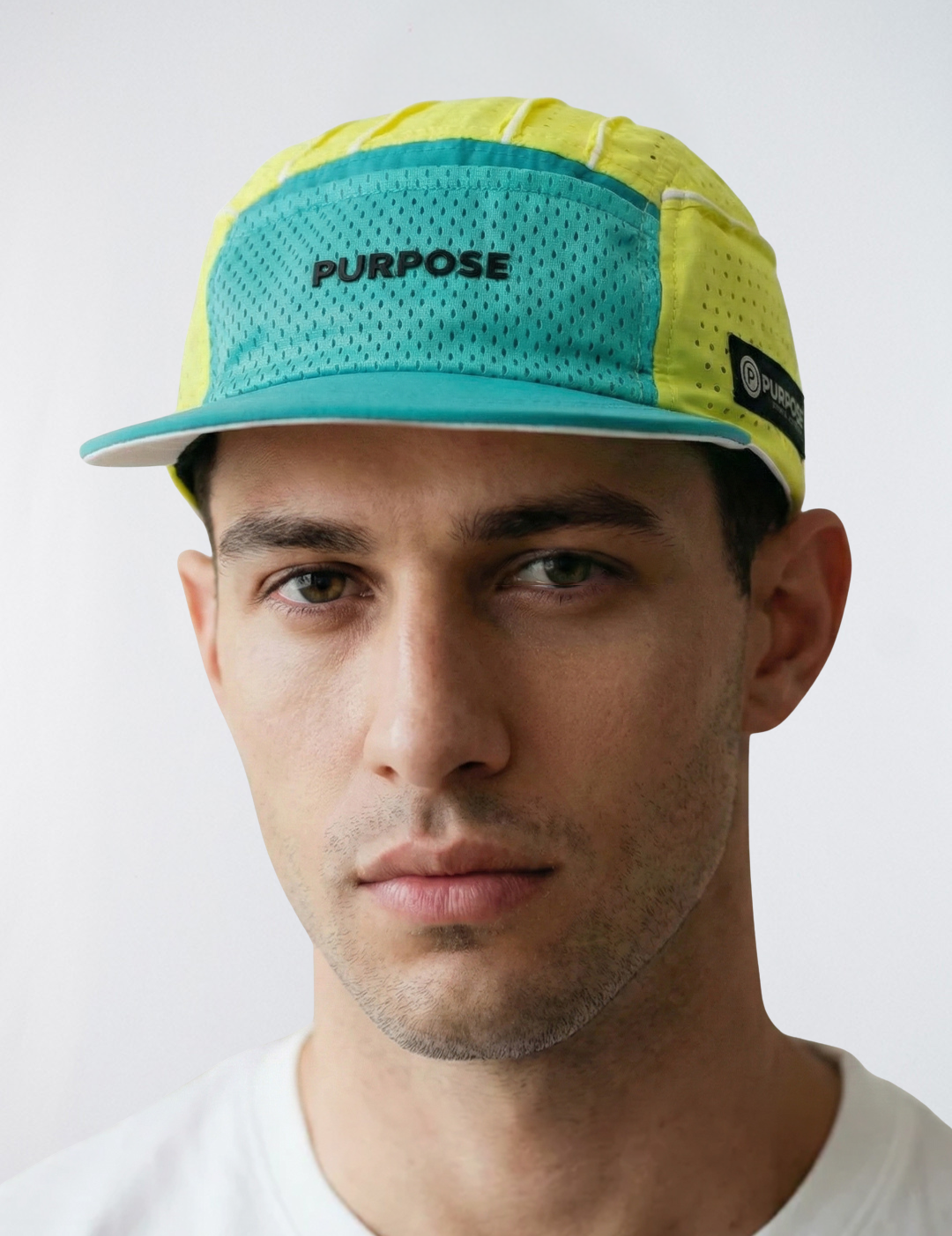 Frosted Sulphur Glacier Hat cooling running cap for hot climate endurance sports