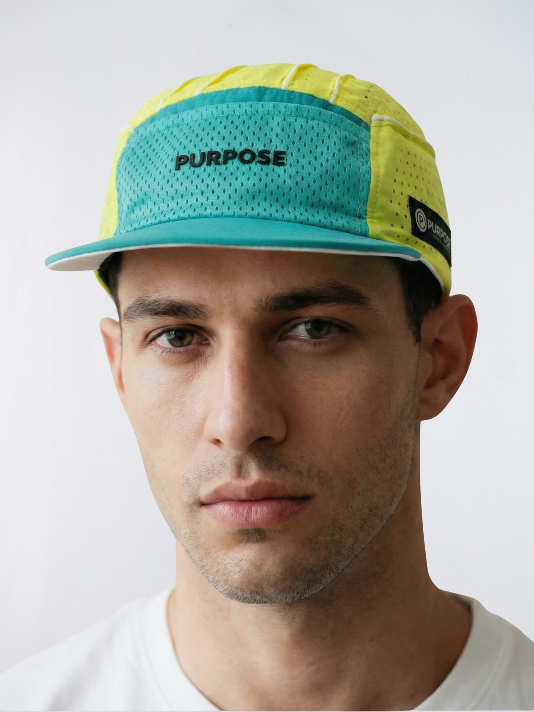 Frosted Sulphur Glacier Hat cooling running cap for hot climate endurance sports