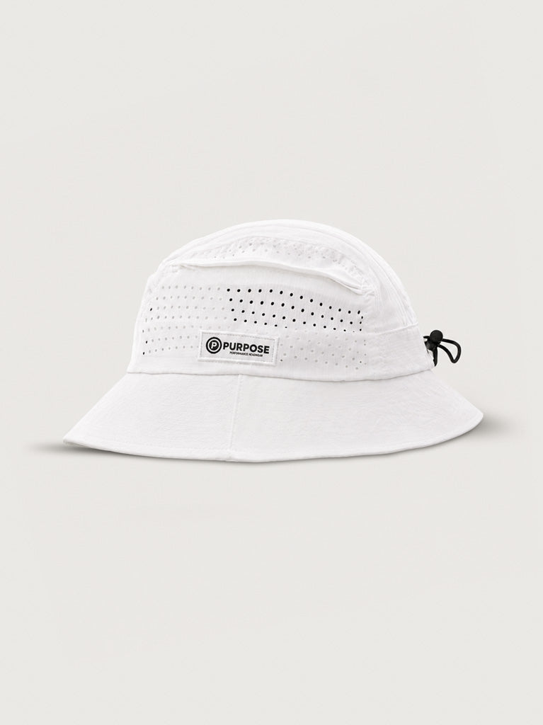 Purpose Glacier Bucket Hat with Ultra Cool Tech (Arctic Frost