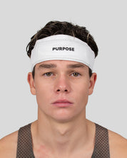 Purpose Glacier Headband with Ultra Cool Tech (Arctic White)
