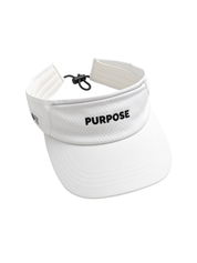 Purpose Glacier Visor with Ultra Cool Tech (Arctic White)