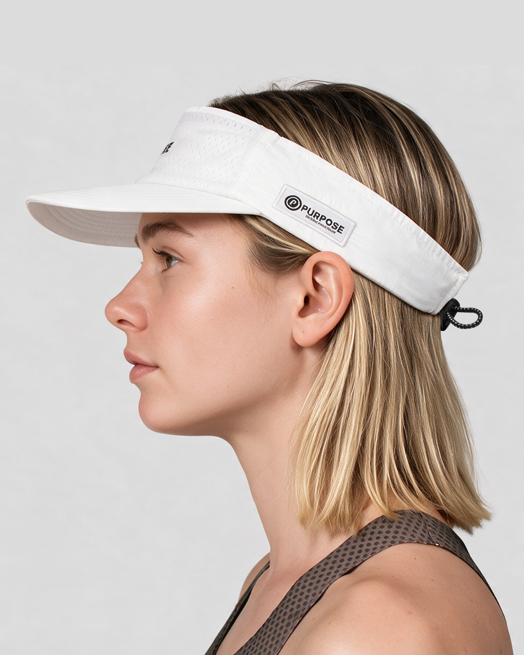 Purpose Glacier Visor with Ultra Cool Tech (Arctic White)