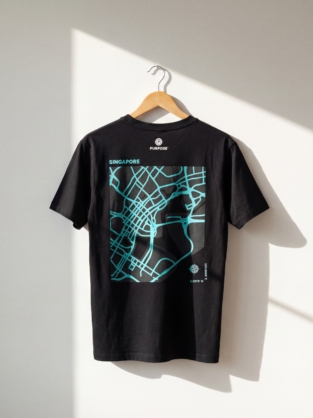 Purpose Race Series Cotton T-Shirt - SG (Carbon)