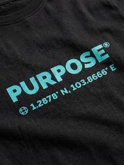 Purpose Race Series Cotton T-Shirt - SG (Carbon)