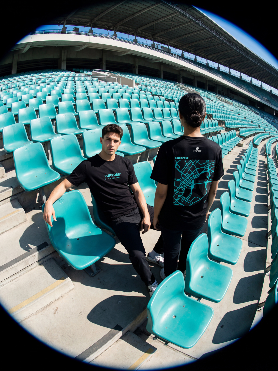 Purpose Race Series Cotton T-Shirt - SG (Carbon)