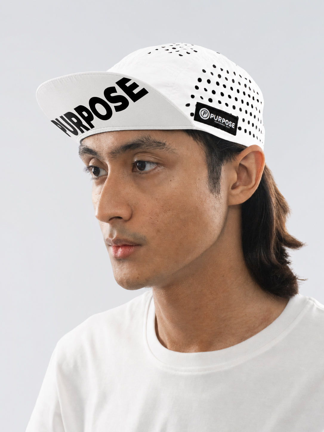 re:PURPOSE 5-Panel Cycling & Running Cap 100% Recycled (Arctic